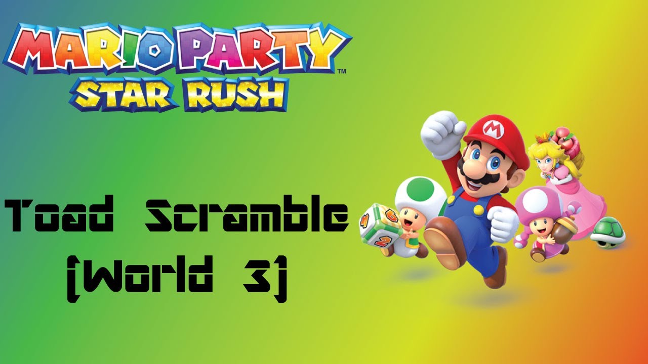 Mario Party: Star Rush: Toad Scramble (World 3)