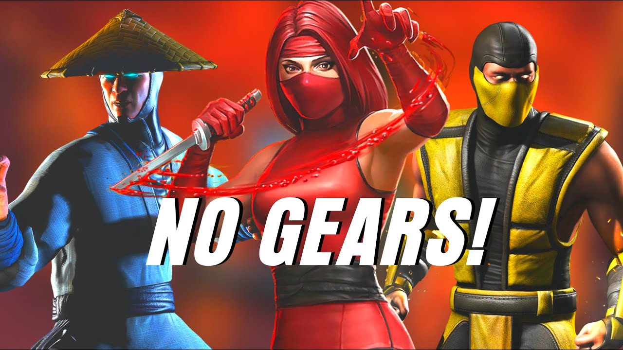 Классическая команда без экипировки — это БЕЗУМИЕ! Mortal Kombat Mobile 7.0.1