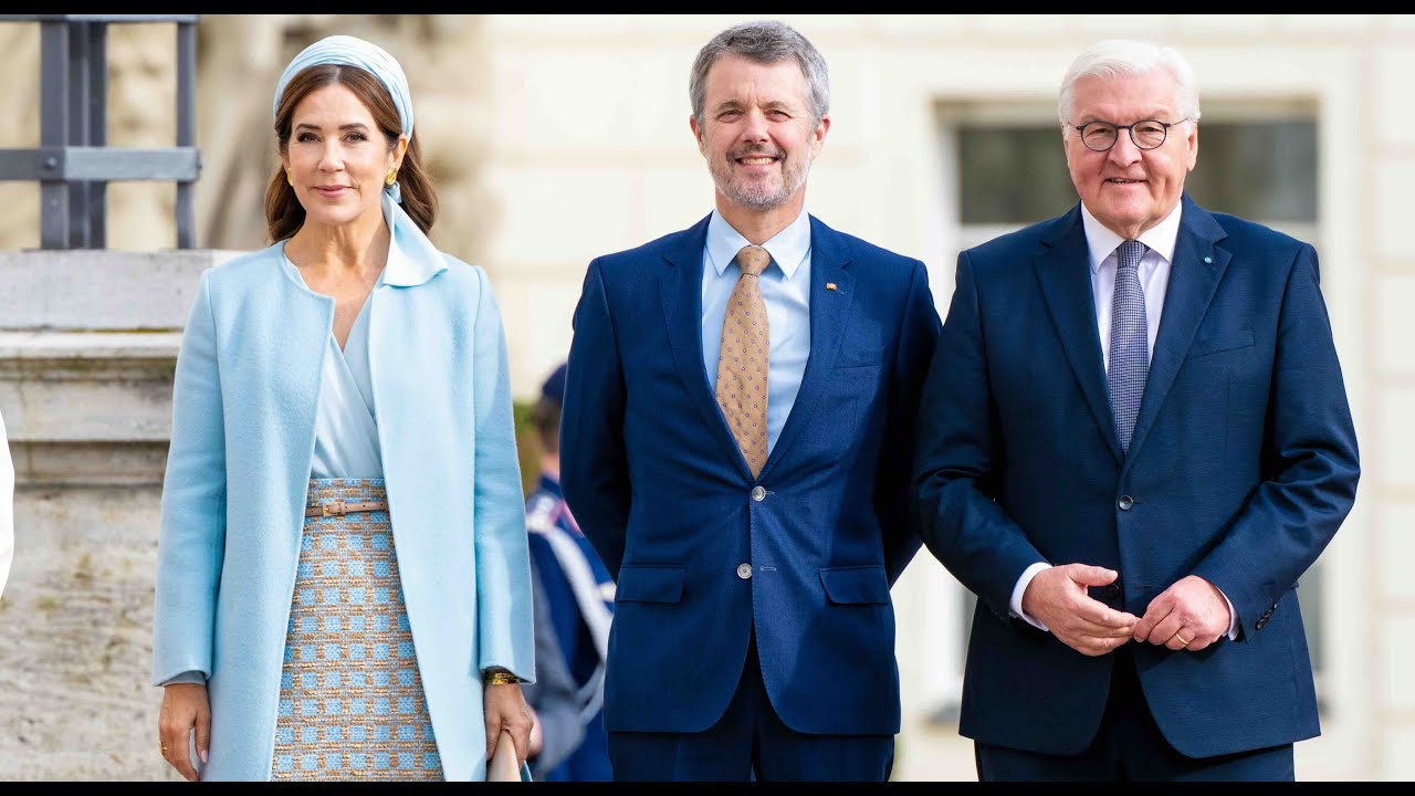 Queen Mary and King Frederik arrive in Berlin for official visit #RoyalCouple
