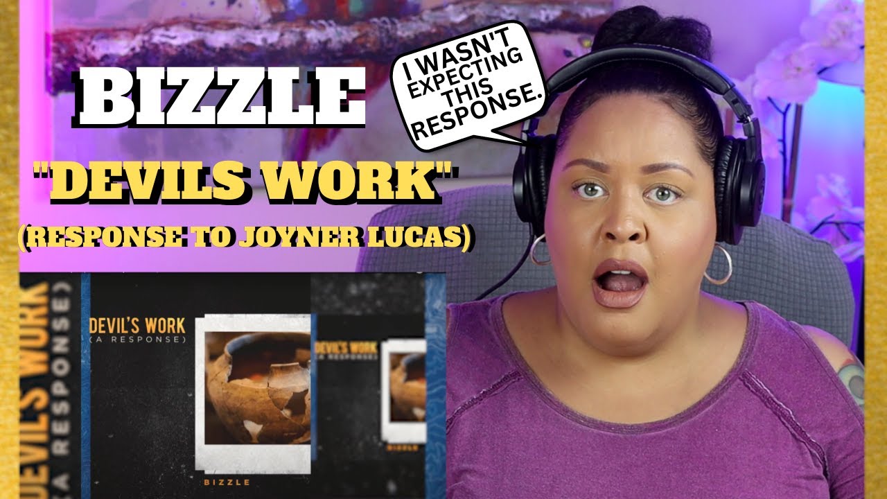First Time Hearing | Bizzle -Devils Work (Response to Joyner Lucas)