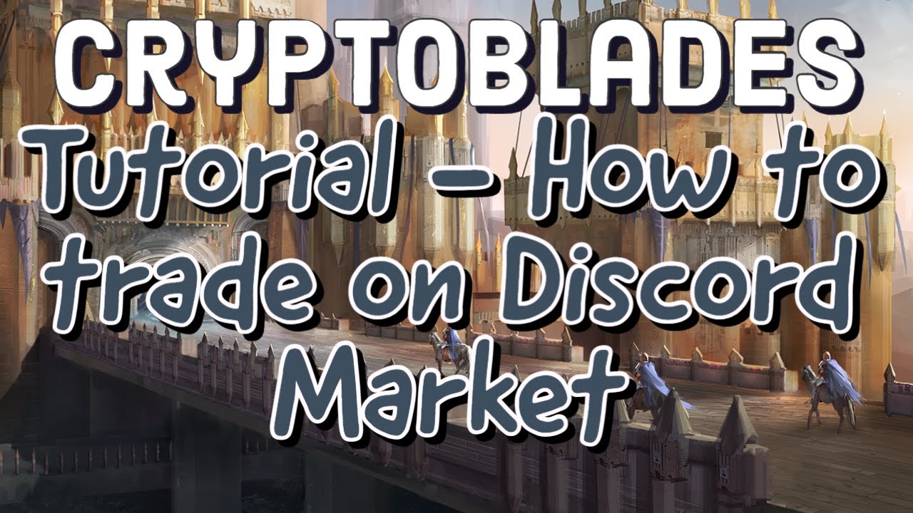 How to buy and sell NFT on the market - CryptoBlades Tutorial