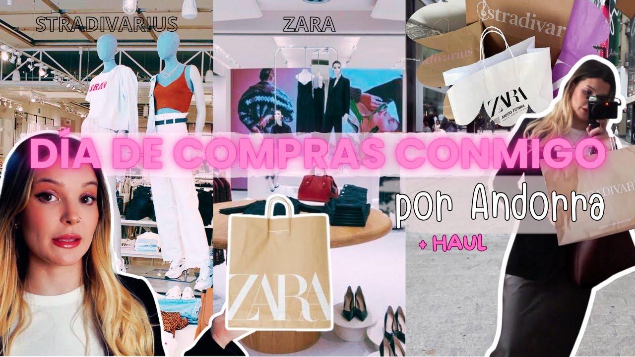 SHOPPING VLOG 🛍️ D&iacute;a de compras por Andorra, armario capsula, esenciales + HAUL