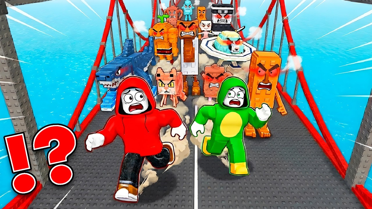 JJ and Mikey Are Attacked by Brainrots ?! (Maizen Roblox)