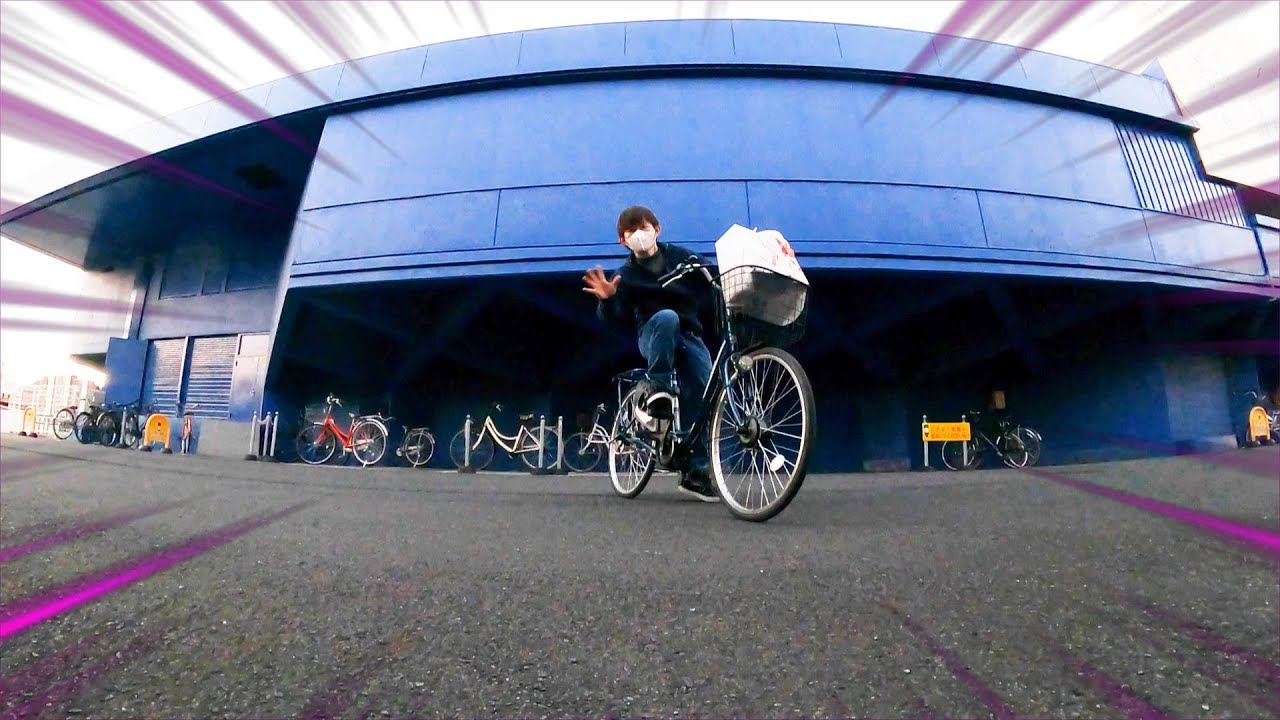 自転車のカゴいっぱい取るまでおわれまテン！！！UFOキャッチャークレーンゲーム