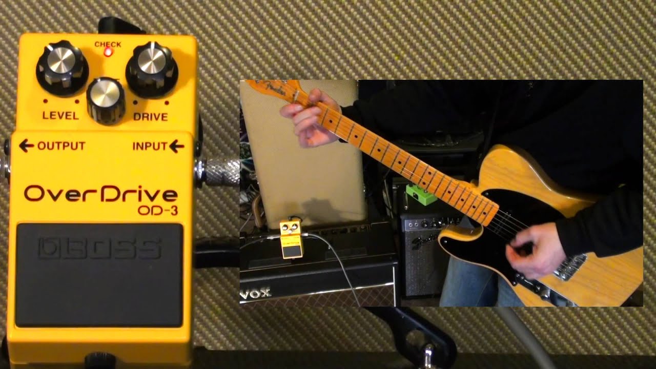 BOSS OD-3 OverDrive Pedal