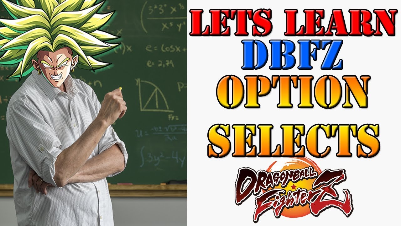 Lets learn DBFZ! - Understanding what Option Selects are, with examples
