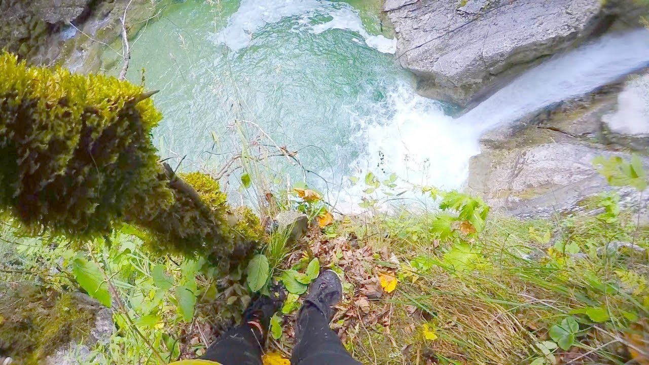 TATZELWURMER WASSERFÄLLE //JUMPING THE TATZELWURMER WATERFALLS