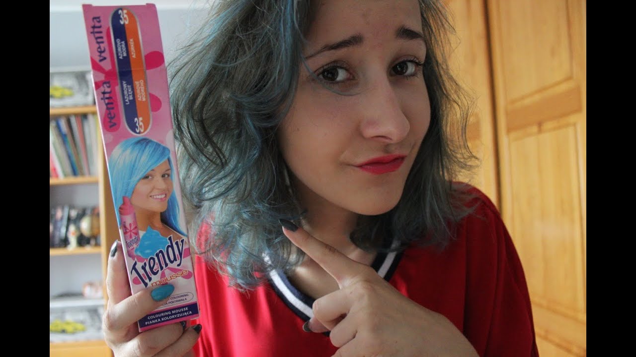 Farbowanie włosów musem koloryzującym Venita - Color Trendy Mousse
