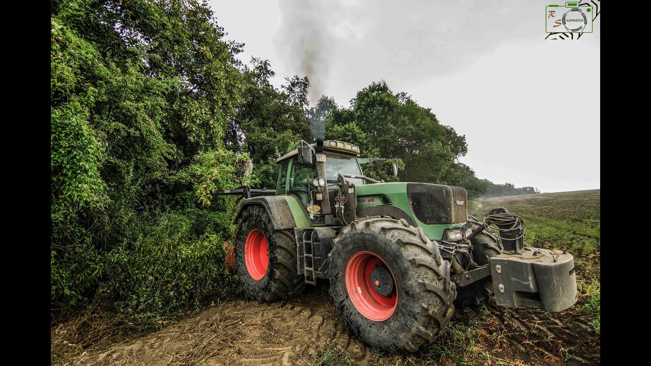 Forstfräse/ Fendt 930 Vario TMS/ Bugnot BFSP2640/ Soundmaschine [Agrarservice Braun]