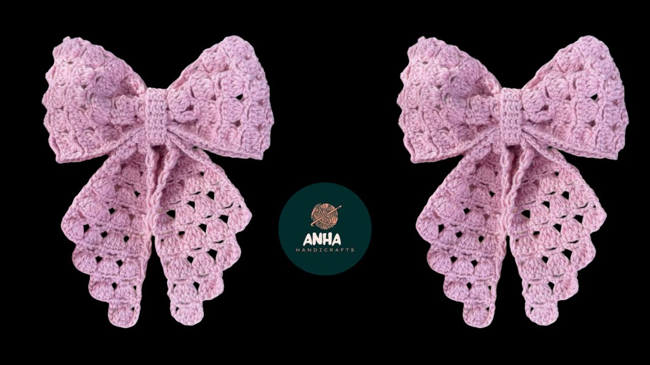 How to crochet hair clips | কুশিকাটা হেয়ার ক্লিপ টিউটোরিয়াল | কুরুশের মাথার ক্লিপ