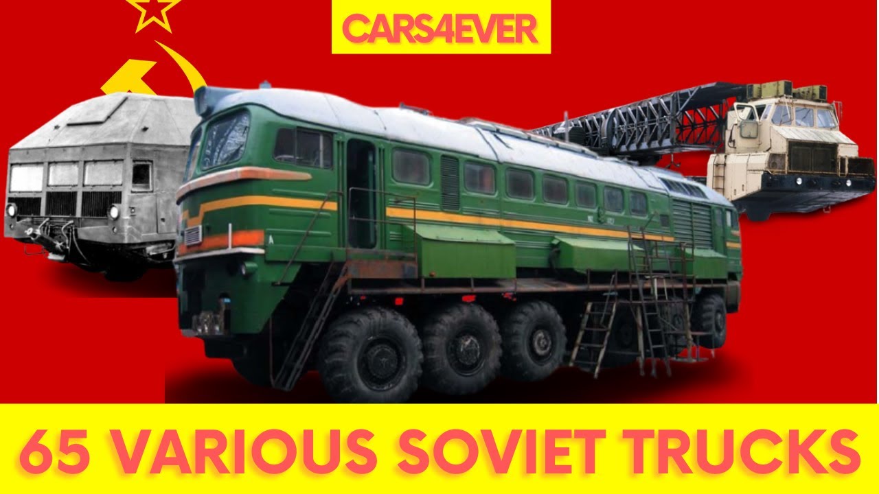 65 Various Soviet Trucks You Don't Know About (Christmas Special)