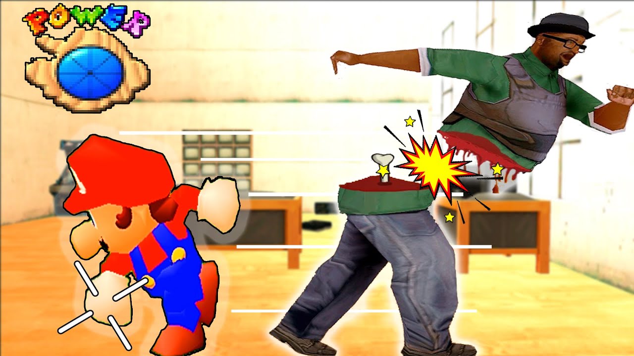 Completé GTA San Andreas Usando a Super Mario 64 (Final)