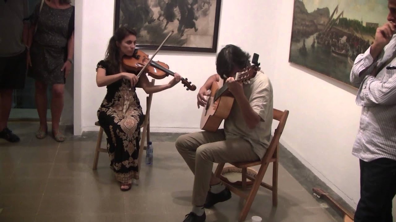 Pedro Burruezo y Maia Kaanan . Madievalia al Museu de Historia S.F.Guixols