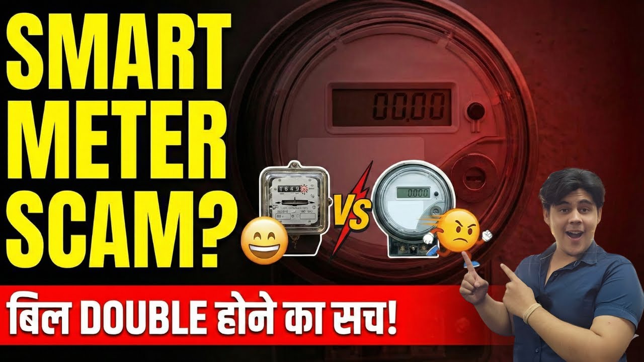 ⚠️ स्मार्ट मीटर से बिल डबल क्यूँ ? Scam ya Technology? 😨 Real Truth Exposed by Engineer