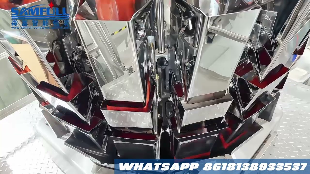 high speed red lentils packing machine 1kg bags granules packaging system 110 bags/min. #machine