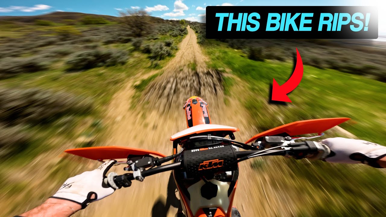 First Ride On My New 2025 KTM 300 XC-W!