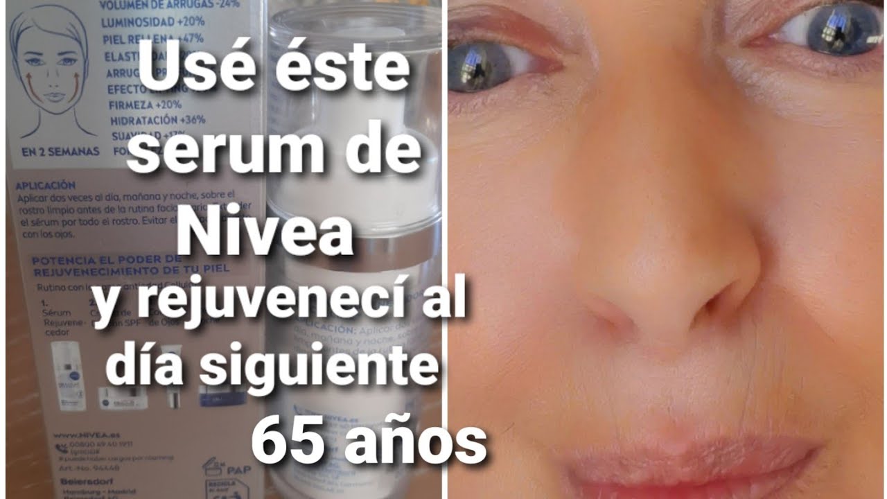 USE ESTE SERUM DE NIVEA Y REJUVENECI AL DIA SIGUIENTE 10 AÑOS, ES UNA JOYA¡¡¡¡