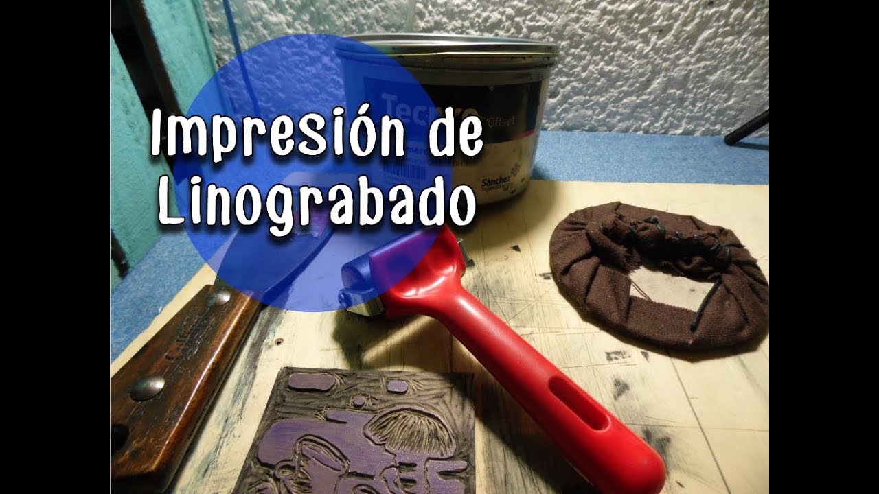 Taller de Linograbado 02x06 - Imprimir Grabado en Linóleo sin Prensa o Tórculo