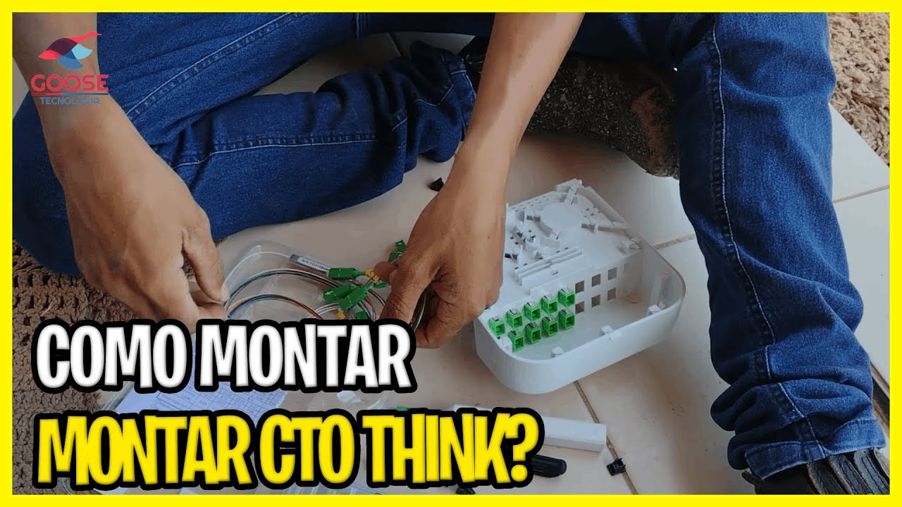 CTO 1x8: Como montar bandeja de atendimento? #think #telecom #fibraoptica