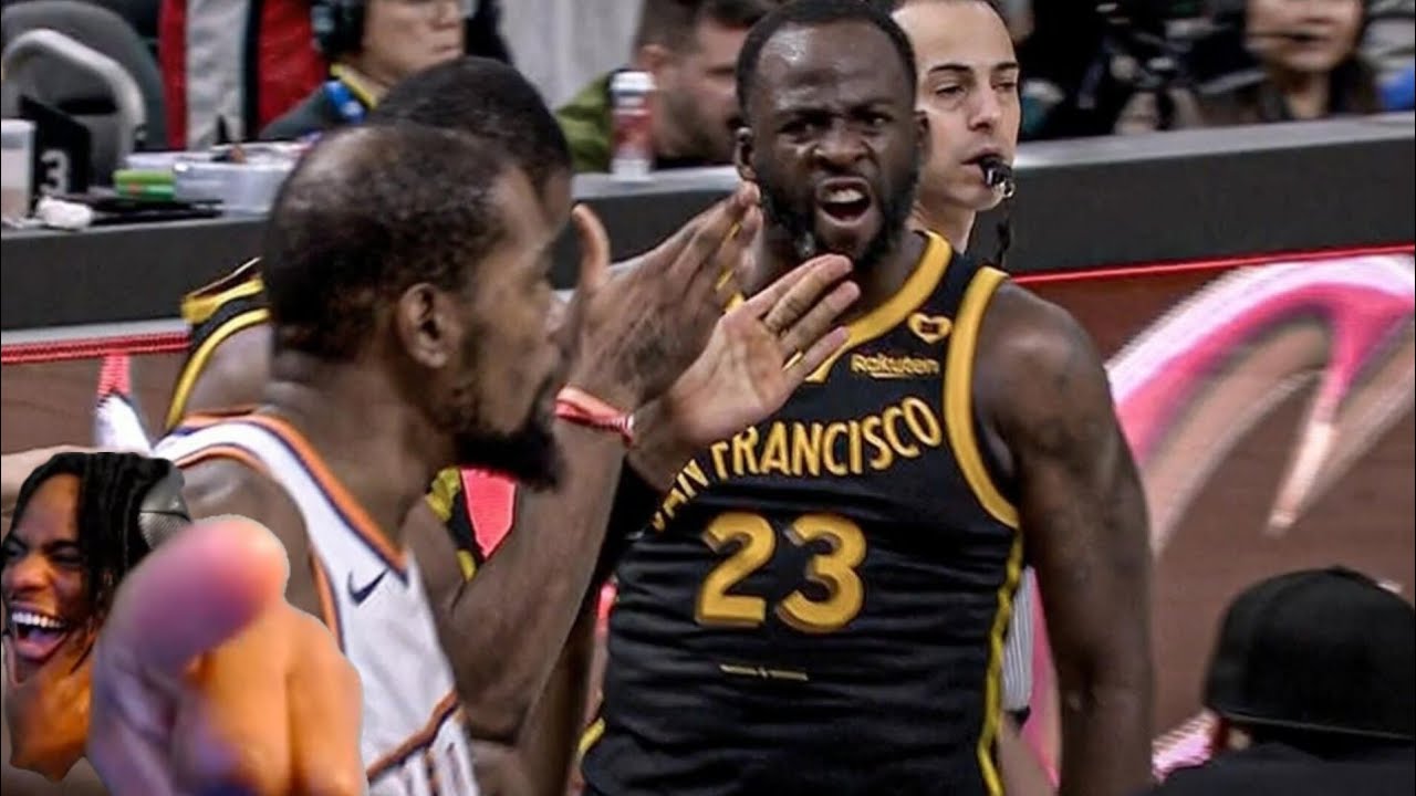 KDISNEY GETS BTCHED BY DRAYBO 💀 | Warriors vs Suns (Reaction)