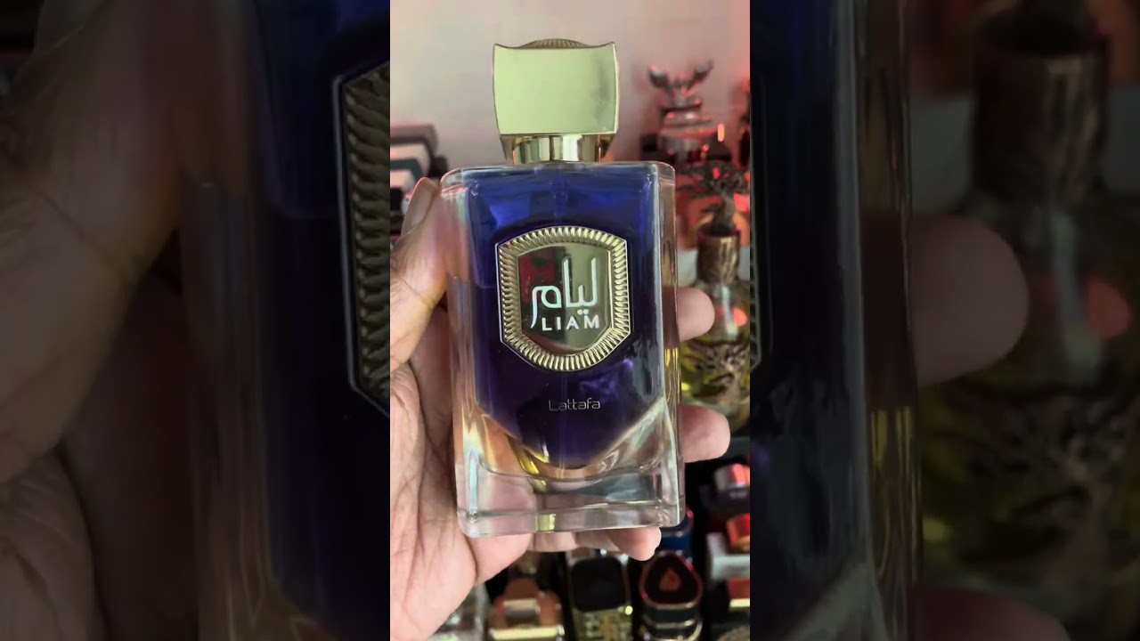 Liam Blue Shine by Lattafa-Aquatic Citrusy blast for your spring and summer #perfume #lattafa 