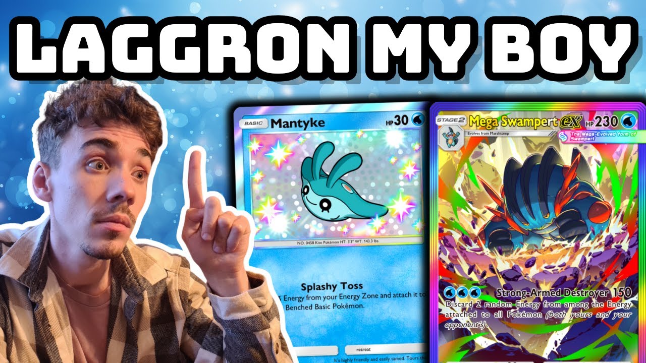 DECK AVEC MEGA LAGGRON : LE MEILLEUR STARTER 3G ! Deck Pokemon TCG Pocket
