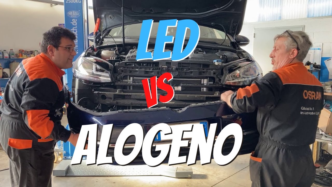 Fari completi a Led omologati sul GOLF 7.5: testiamo il confronto con gli originali alogeni