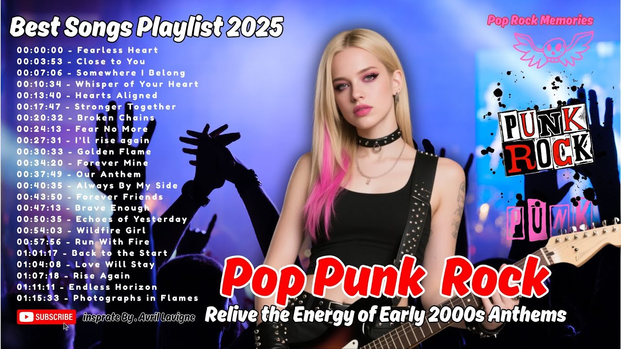 Pop Punk Rock Classic | Relive the Energy of Early 2000s Anthems! 🎶🔥