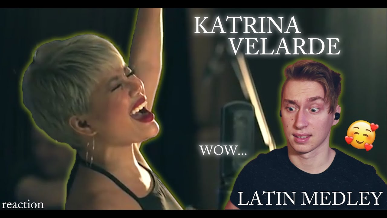 KATRINA VELARDE - LATIN MEDLEY😊| Singer Reaction!