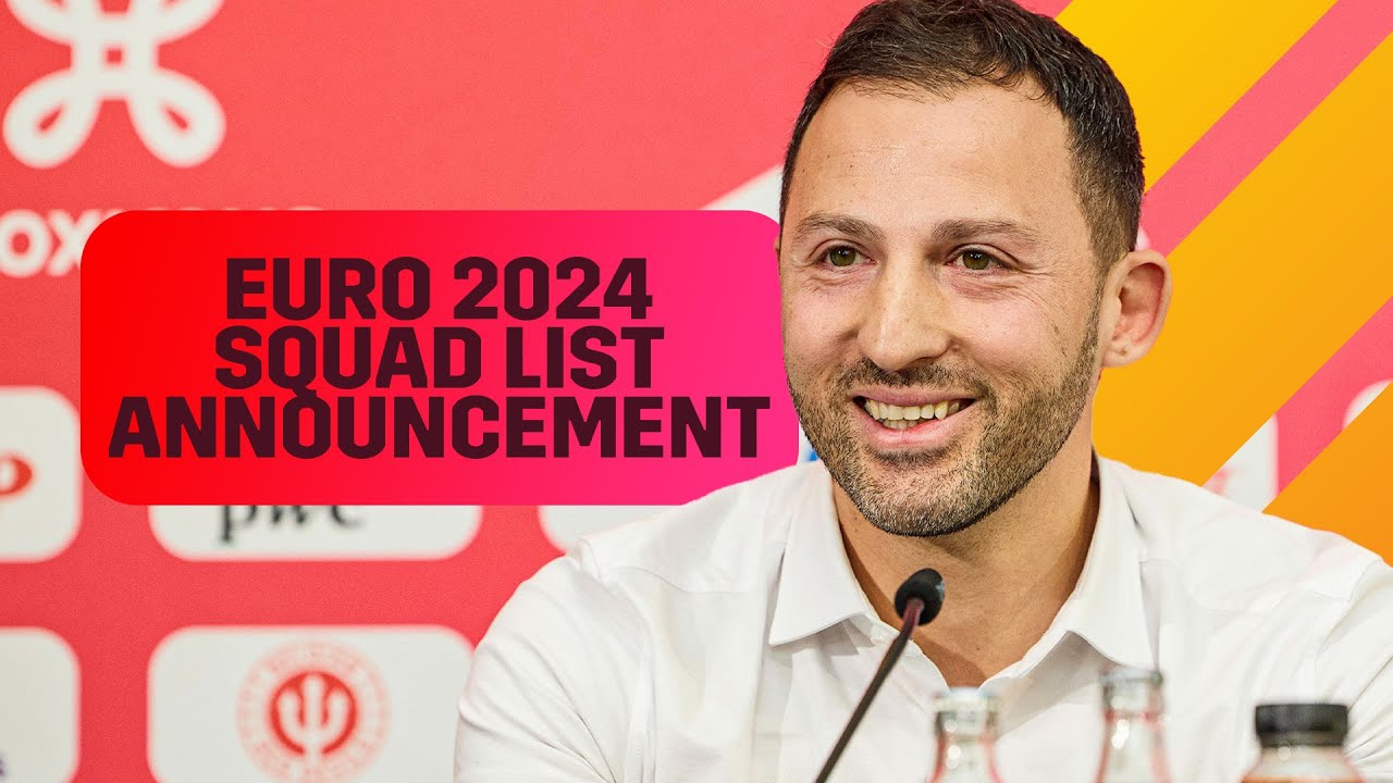 Domenico Tedesco reveals his EURO 2024 squad 🇧🇪🎙️ | #EURO2024 | #REDDEVILS
