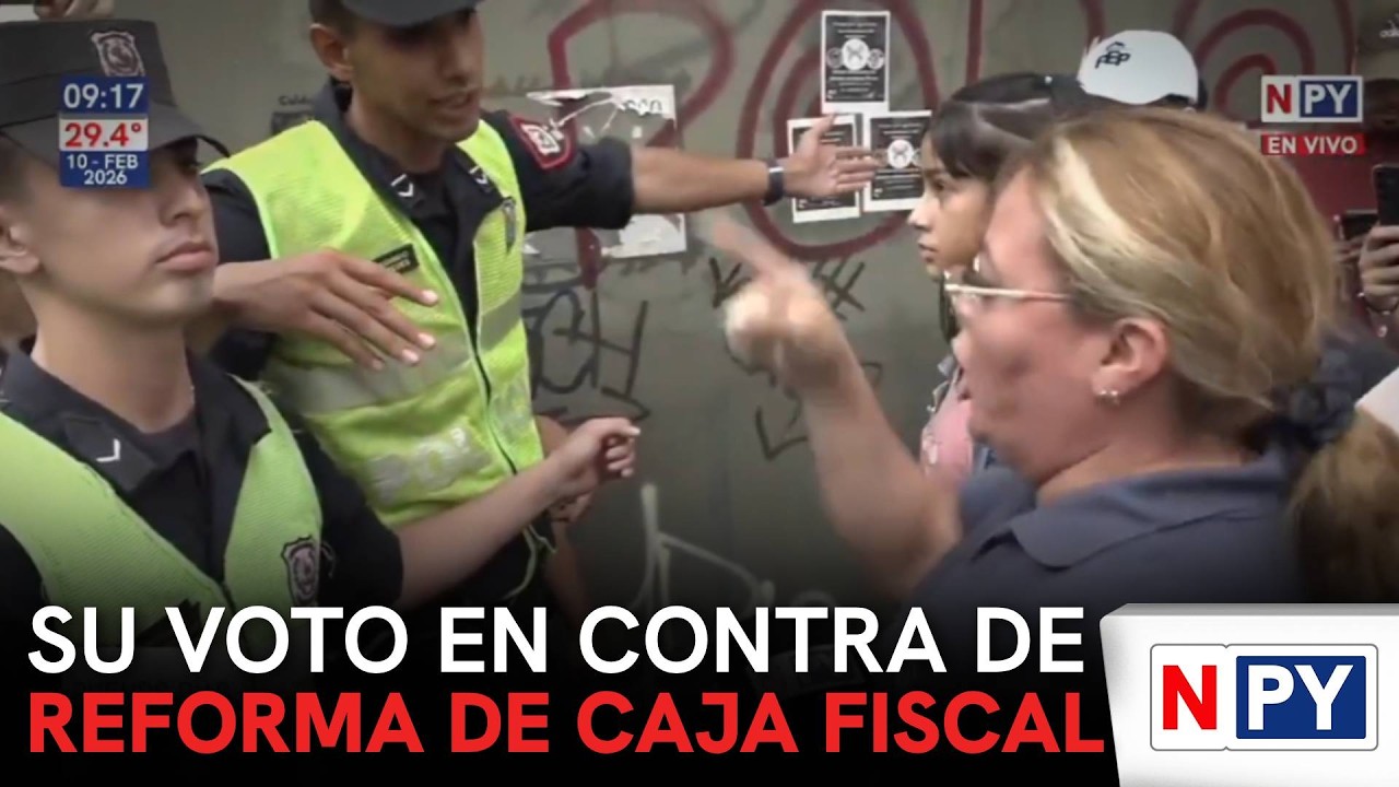 Se registraron los primeros incidentes en la marcha docente
