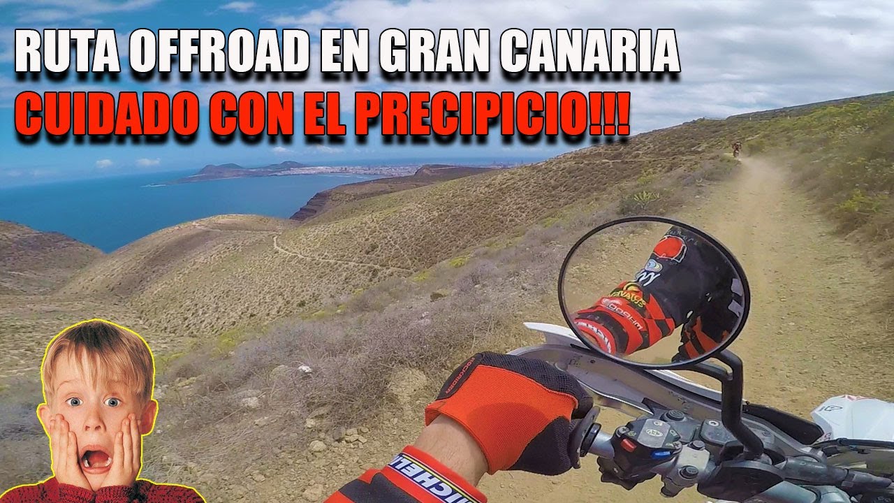 Ruta OFFROAD en GRAN CANARIA con JOSIAS SANTANA. Conduciendo por acantilados!