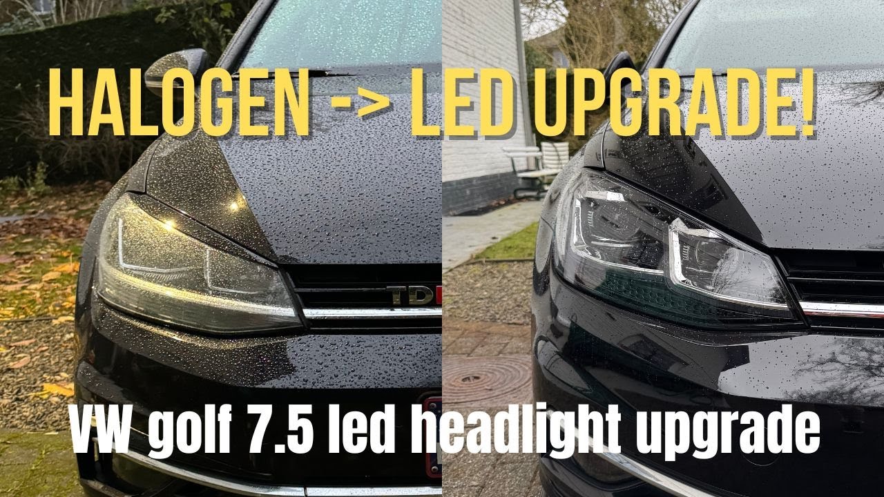 How to Install LED Headlights on VW Golf 7.5 | Full Upgrade Tutorial