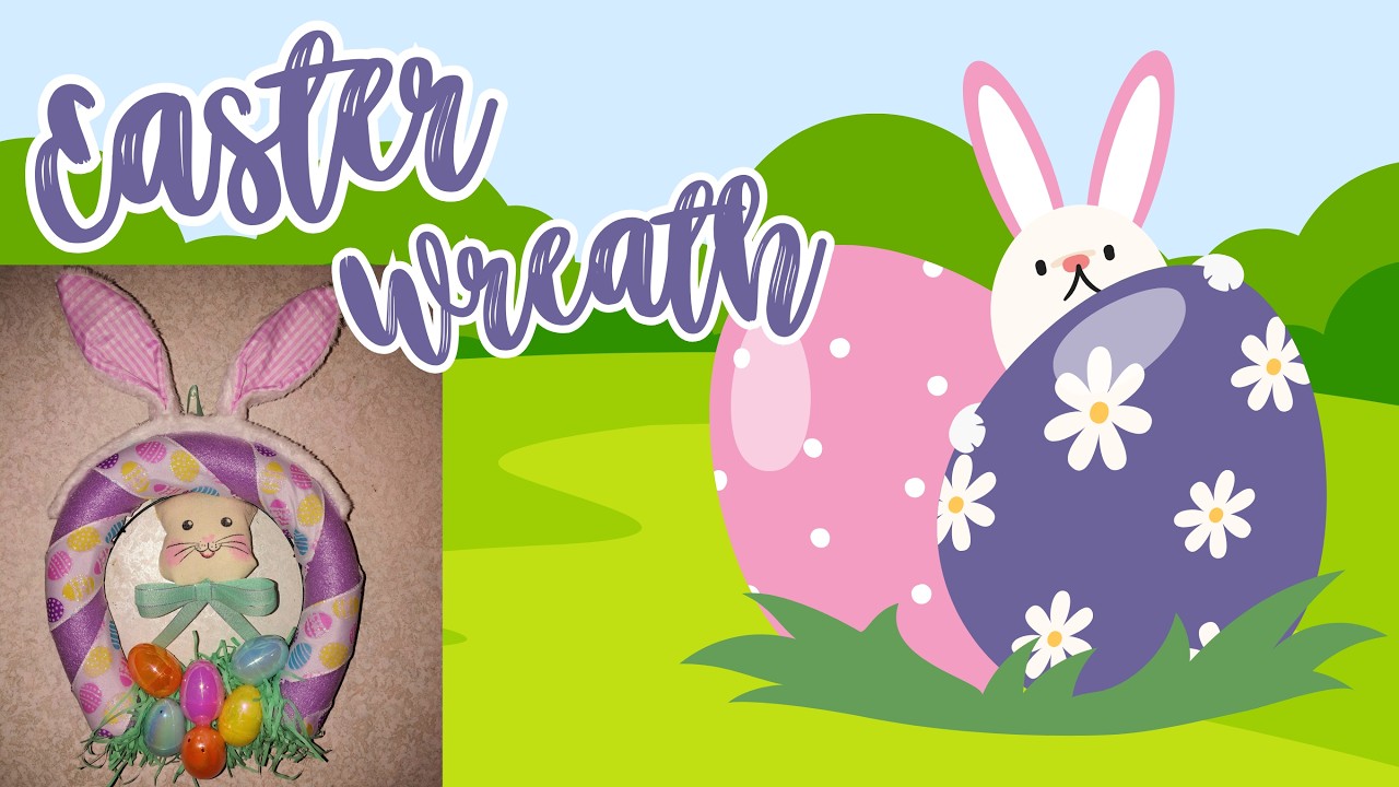 Easy to make Easter Wreath for under $10
