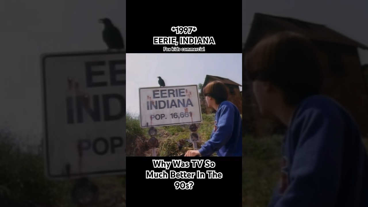 *1997* EERIE, INDIANA || fox kids commercial&bull; #90s #90skid #90stv