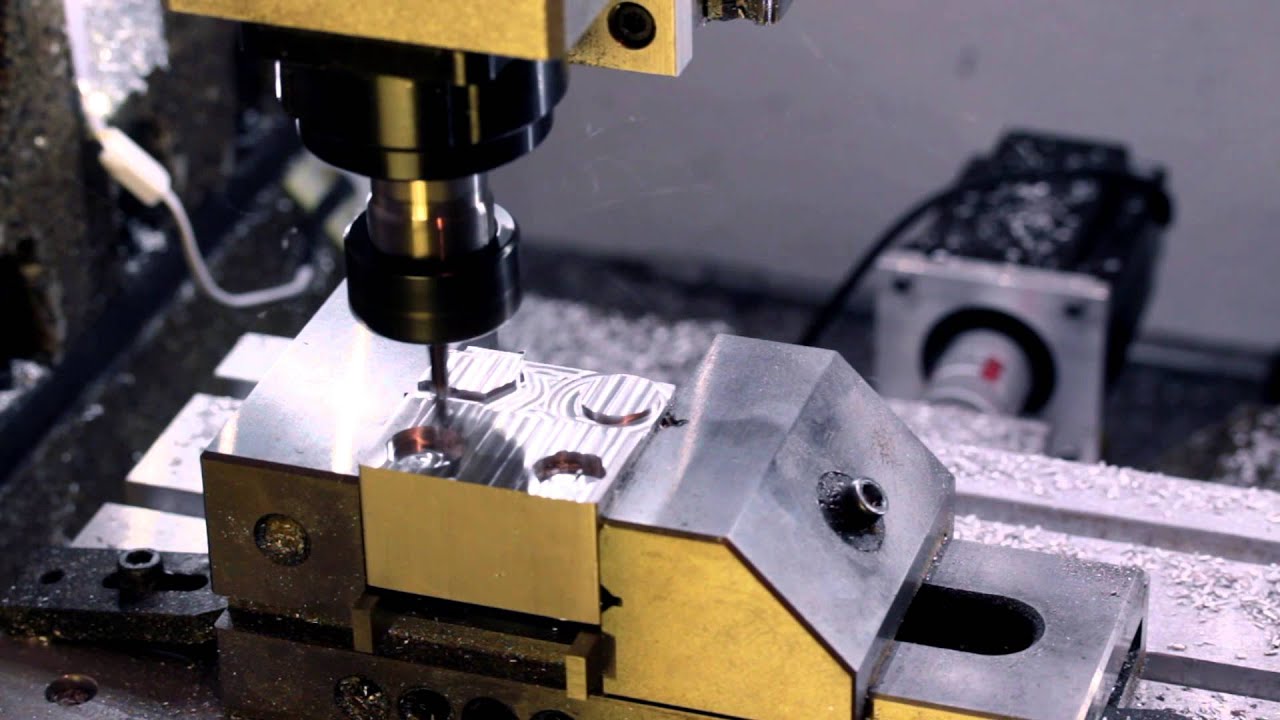 Home made polymer concrete CNC mill