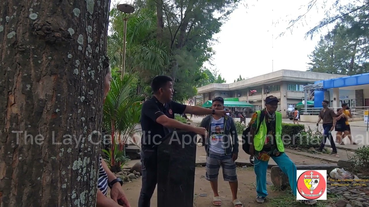 Katoliko gitabangan ug pangutana sa laing sekta didto sa Toril Plaza (Davao City) - FULL VIDEO
