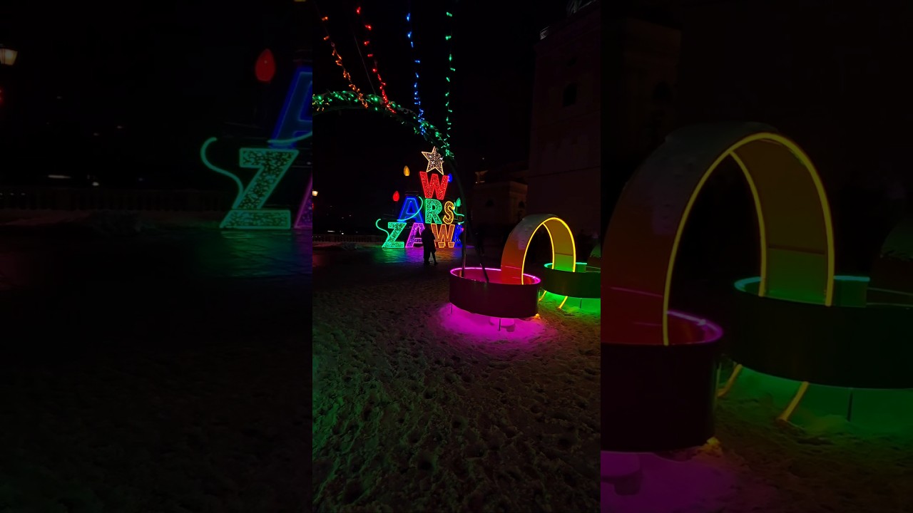 Warsaw's winter vibe / Christmas decorations 