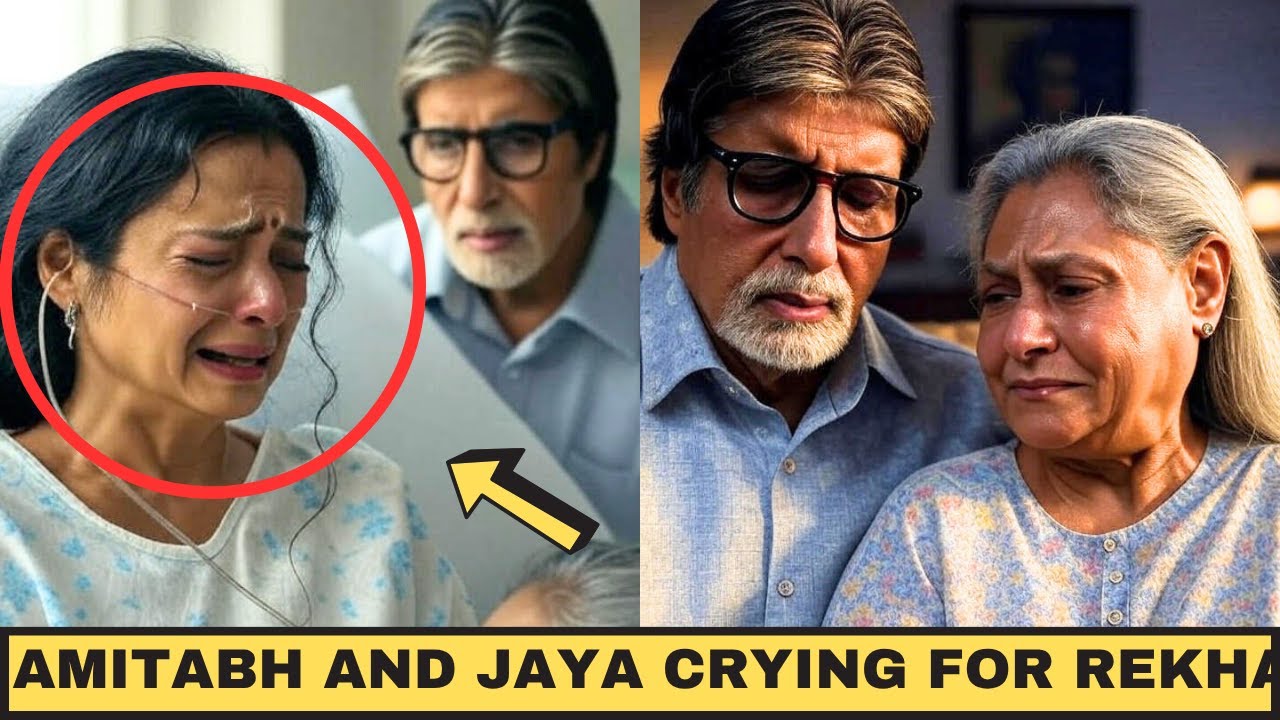 Amitabh Bachchan And Jaya Bachchan Worried For Rekha Health Condition In Hospital