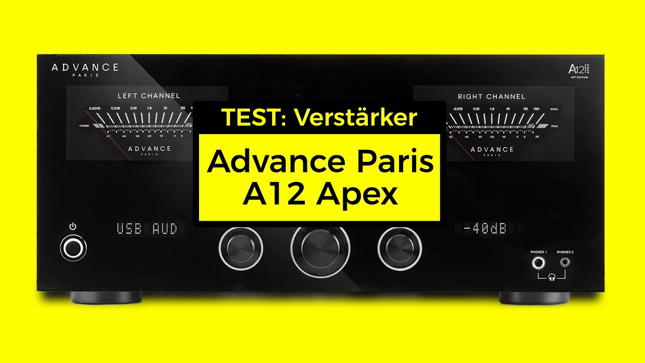 Advance Paris A12 Apex im Test: R&ouml;hre, DAC und viel Leistung in einem Verst&auml;rker