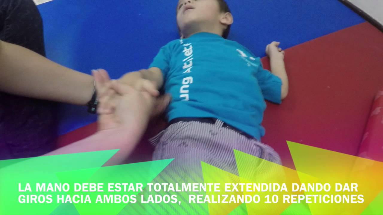 Ejercicios de movilizaciones para niños con Parálisis Cerebral