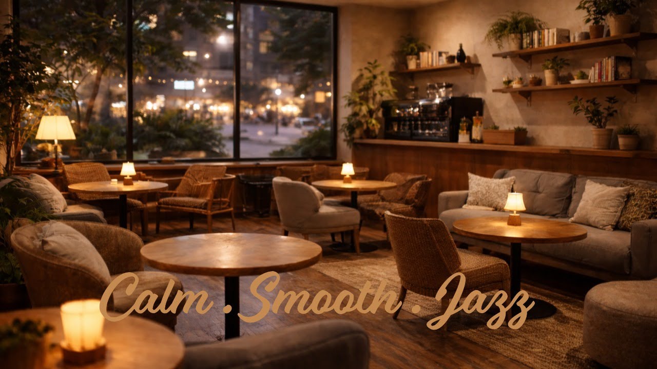 Coffee Shop Smooth Jazz for Reading | Smooth Background Jazz (No Vocals)