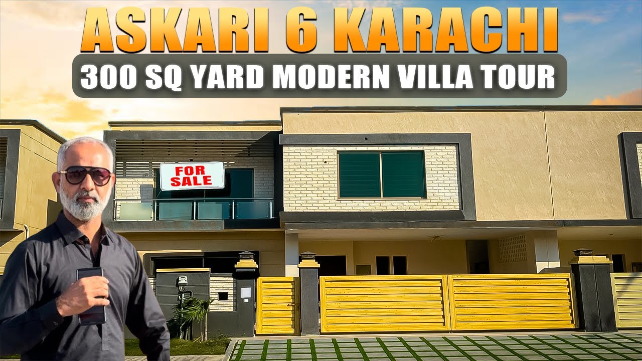 Askari 6 Malir Cantt | 300 Sq Yards Modern Home Tour | Best Location Near M9 Motorway Karachi