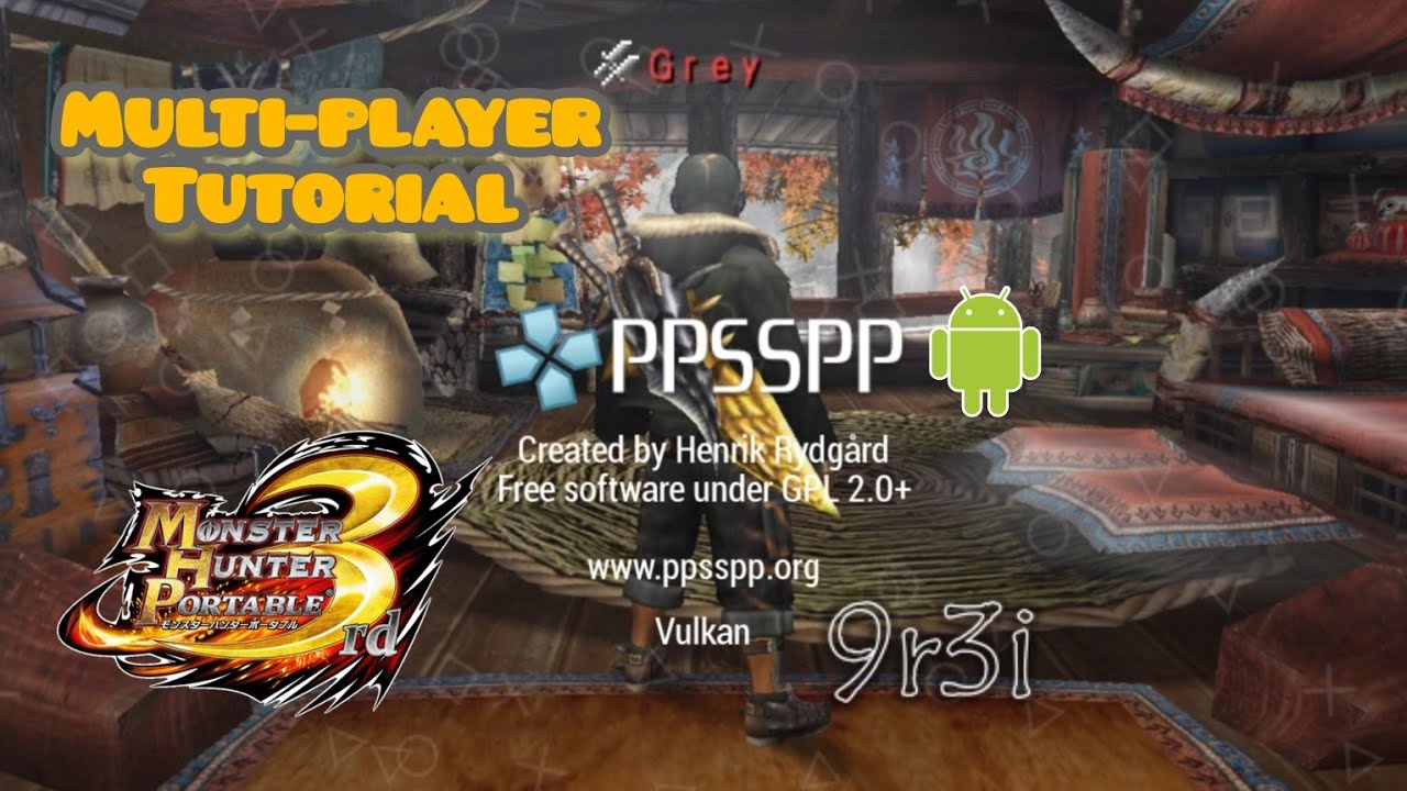 MHP3: Multiplayer Tutorial for PPSSPP Android