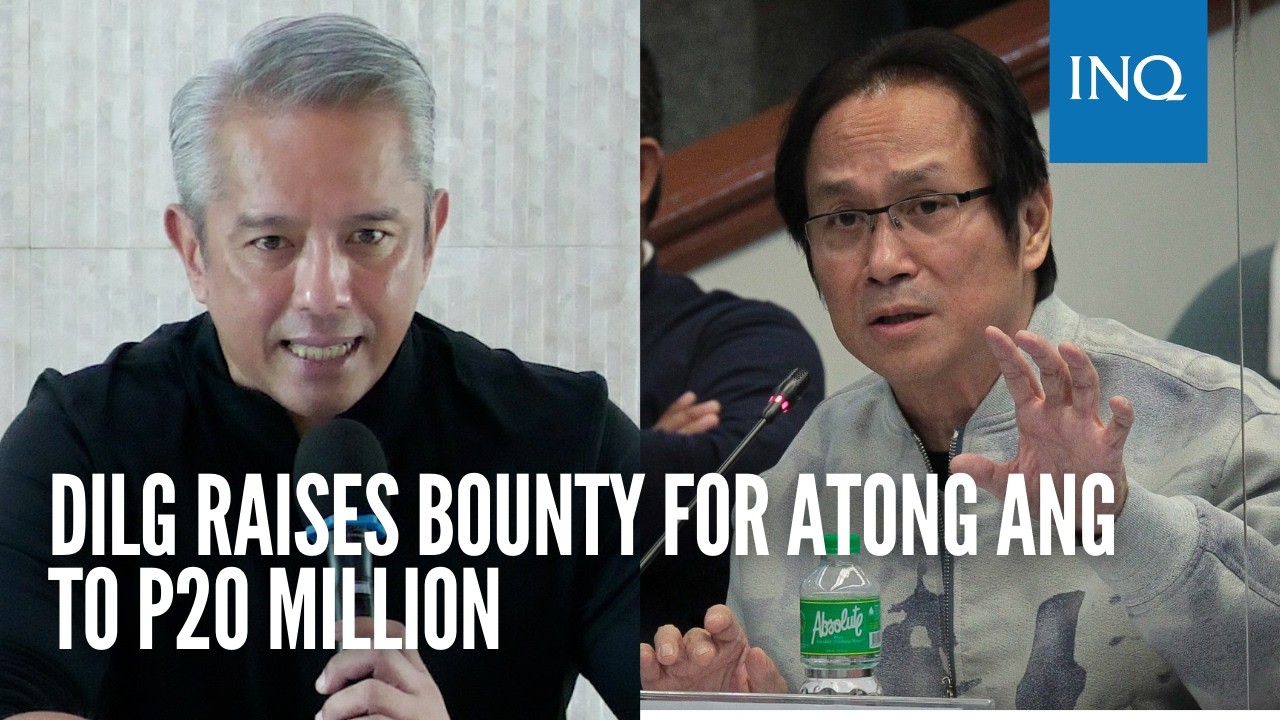DILG raises bounty for Atong Ang to P20 million