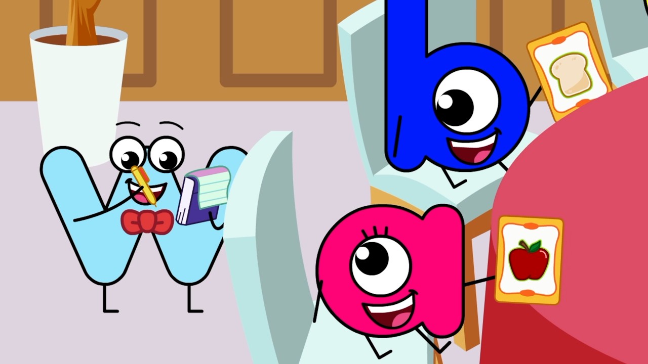 Eat The Alphabet | English Tree | Food ABC Songs