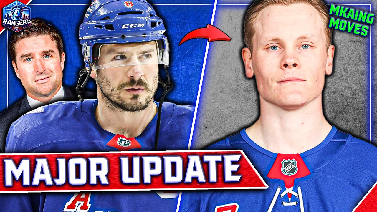 Rangers make MULTIPLE moves… - This has SERIOUS implications | NYR News