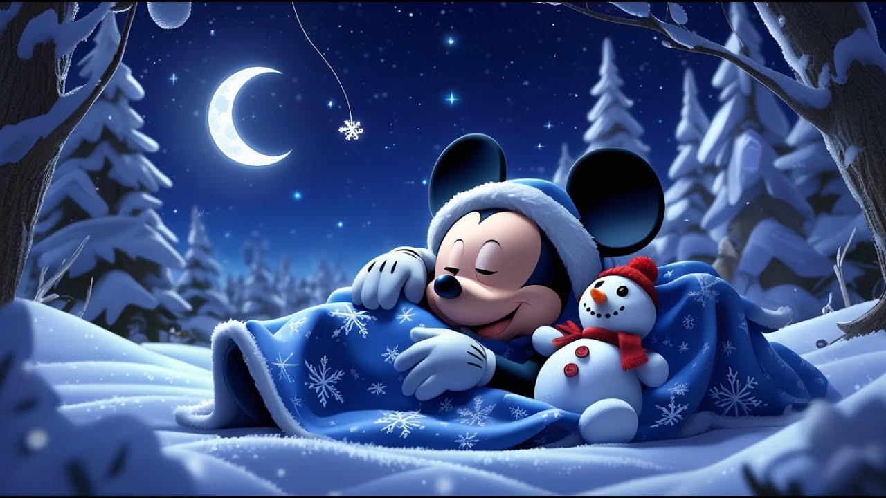 Winter Dream Lullaby ❄️ | Peaceful Sleep Music for Cozy Nights