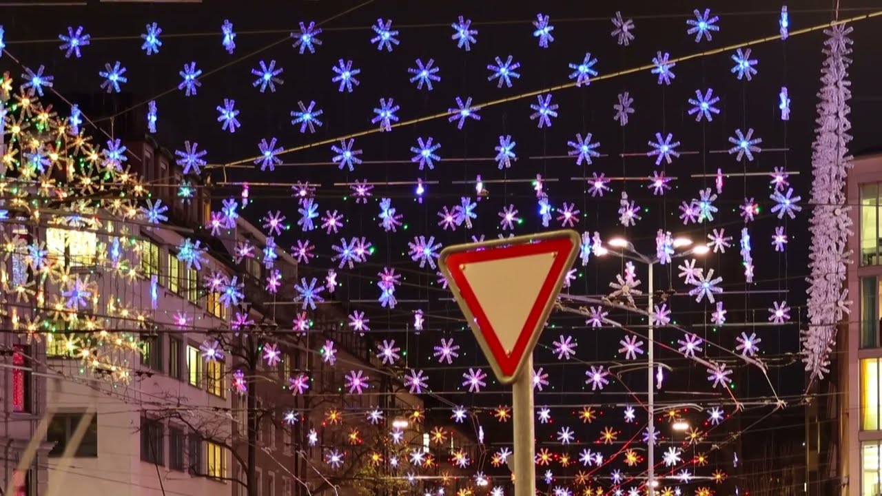 Christmas atmosphere Zurich
