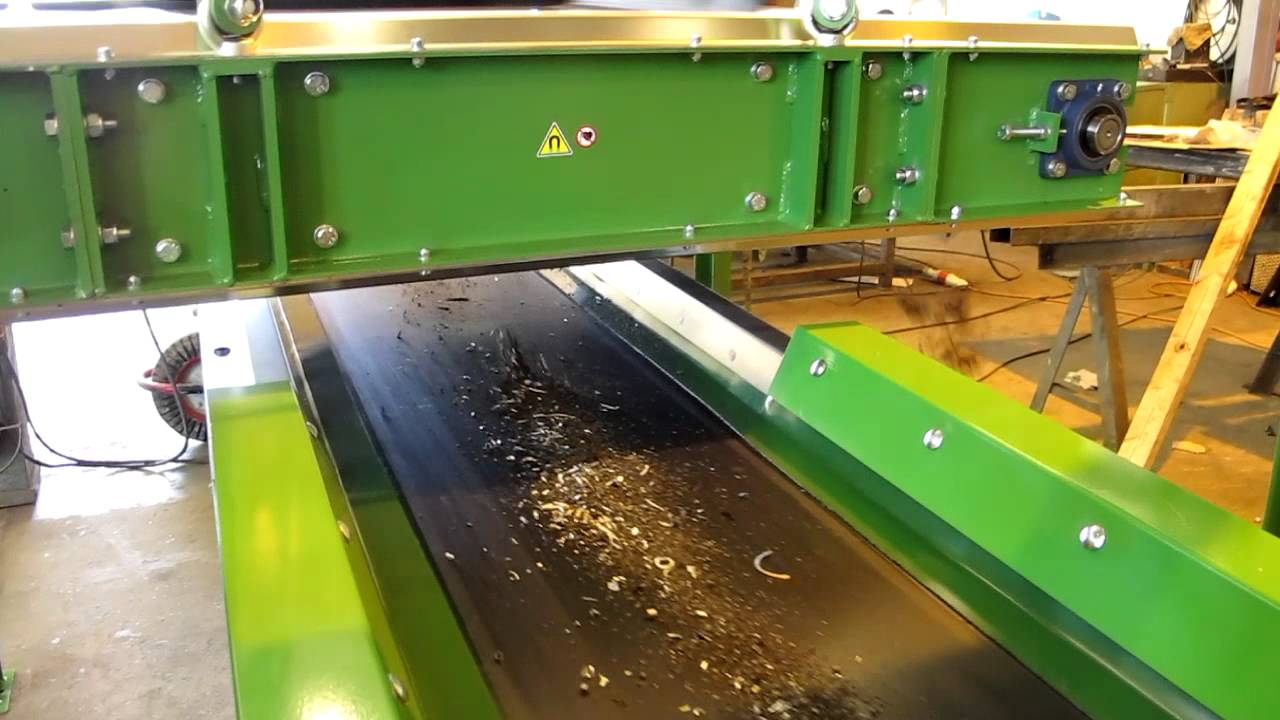 Magnetický válec a separátor M3 v akci - Action magnetic drum and separator
